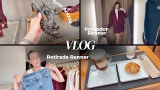 RENNER + RIACHUELO + AREZZO | VLOG + PROVADOR CONFERINDO AS NOVIDADES