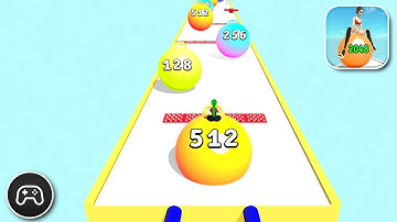 Yoga Ball Run - Gameplay Walkthrough Part 2 - Survival Game Levels To Play (iOS, Android)