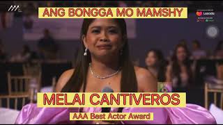 Information Proudly Pinoy - Melai Cantiveros Won Best Actor Award at the Asian Artist Award 2023. Guide