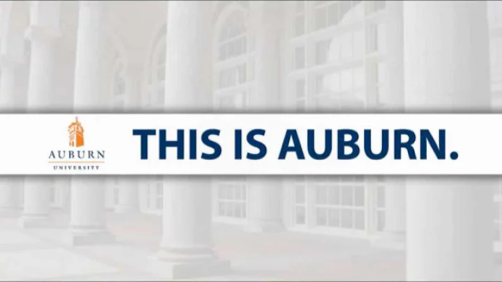 THIS IS AUBURN. This is biomedical engineering.