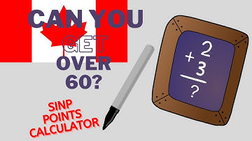 CAN YOU GET OVER 61| Calculate your points| SINP