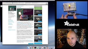 MicroPython on Feather ESP8266 with Tony D! @adafruit #LIVE