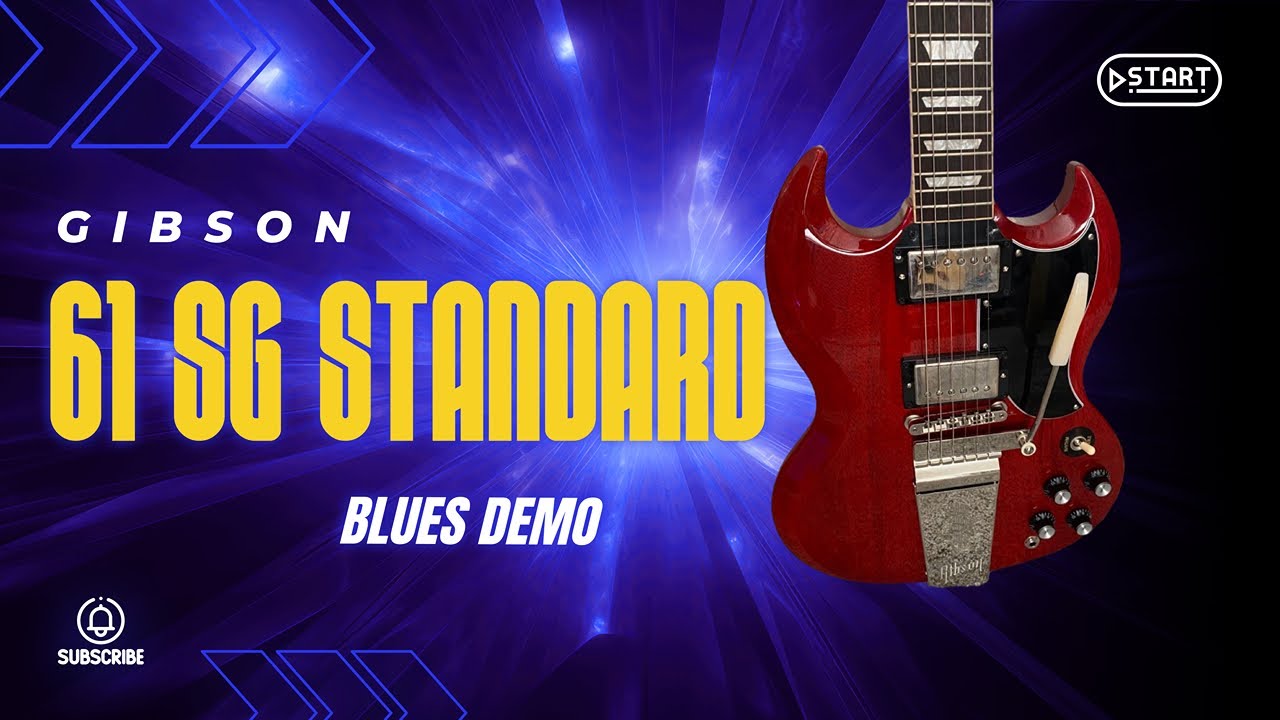 Gibson 61 SG Standard Blues Demo #guitar #guitarsolo - YouTube