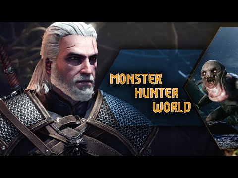 Видео: Ведьмак кроссовер Monster Hunter World наконец-то выйдет на ПК в следующем месяце