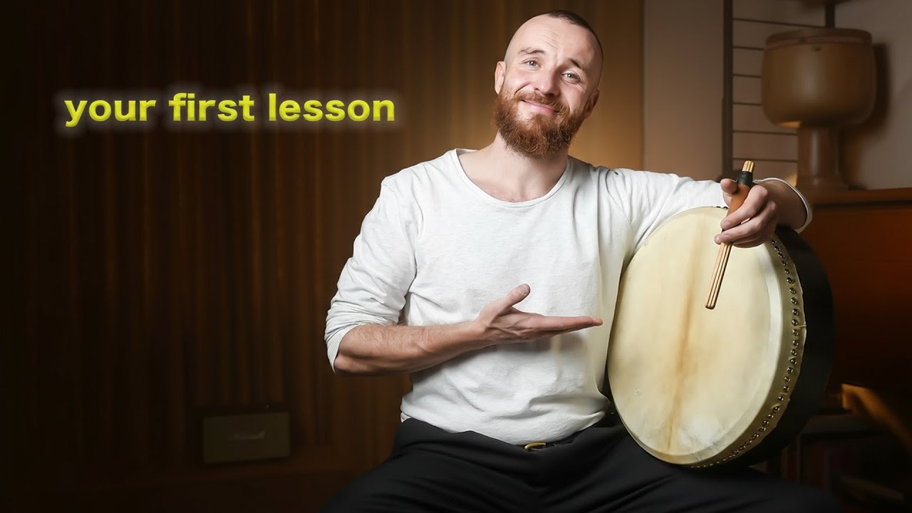 HOW TO PLAY the IRISH BODHRÁN - Lesson 1 - YouTube