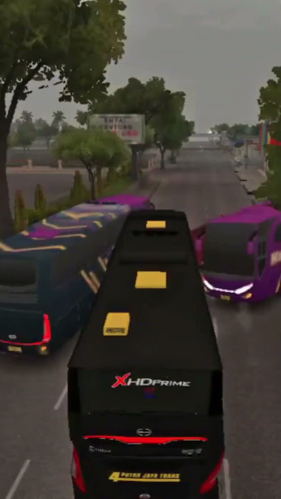 Nger ra minggir tabrak💥💥#bussid #bussimulator #gaming #shots #viralvideo #basuriv3