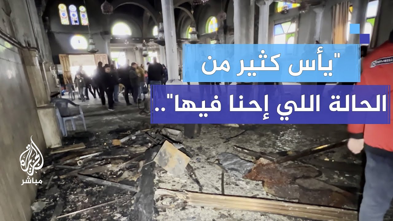 جيش الاحتلال يحرق مسجد النصر التاريخي بعد اقتحامه البلدة القديمة وسط نابلس