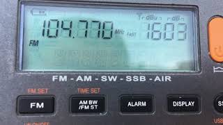 104.8 MHz- Kral FM (? [Mugla, Turkey], ~65km) Resimi