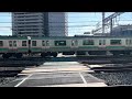 Trainspotting at Kagetsu-sōjiji railroad crossing #5 (Kanagawa, Japan)