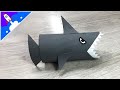 Como fazer um tubarão de papel
