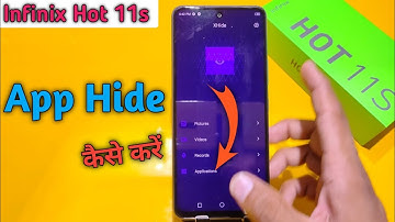 How to Hide & Unhide Apps in Infinix hot 11s, Infinix Hot 11s Hide Apps, Infinix Hot 11s App hide