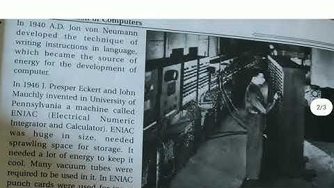 Std-9 ch-2 history and evolution of computer part-1