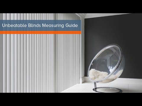 Unbeatable Blinds Measuring Guide - YouTube