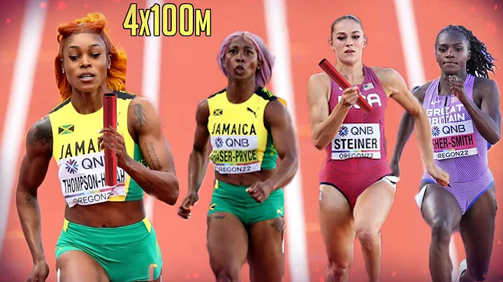 Womens 4x100m Final - Thrilling Relay Battle - 202...