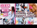 Wake Up +  CLEAN WITH ME 2020! | NEW HOME DECOR & CLOSETS! LUNCH IDEA | Alexandra Beuter