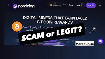 Go Mining Bitcoin Cloud Mining Online - Simple way to mining Bitcoin & Gomining token? Scam? Legit?