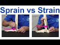 Sprain vs strain understanding the key differences