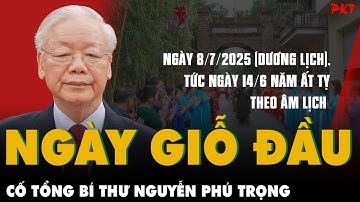 NGÀY GIỖ ĐẦU CỐ TBT NGUYỄN PHÚ TRỌNG, người dân rước di ảnh đồng chí về Làng Lại Đà Đông Anh | PKT