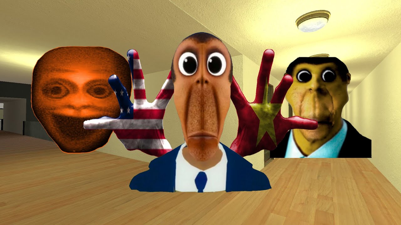 Obunga, Jungler Nico's And Scary Hand Nextbot in Garry's Mod - YouTube