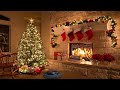 5 HOURS OF COZY FIREPLACE WITH CHRISTMAS TREE 🎄🔥 - ASMR - Atmospheric Ambience