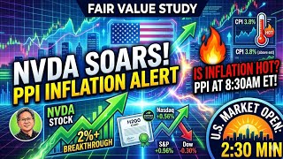 2026/05/13 NVIDIA Surges in Pre Market! | Jensen Huang in China & PPI Inflation Alert #StockMarket