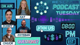 Live eBay Q&A The Nurse Flipper, Sonny Las Vegas Perry Flipz Chuck VanPelt  Reseller Tips Networking
