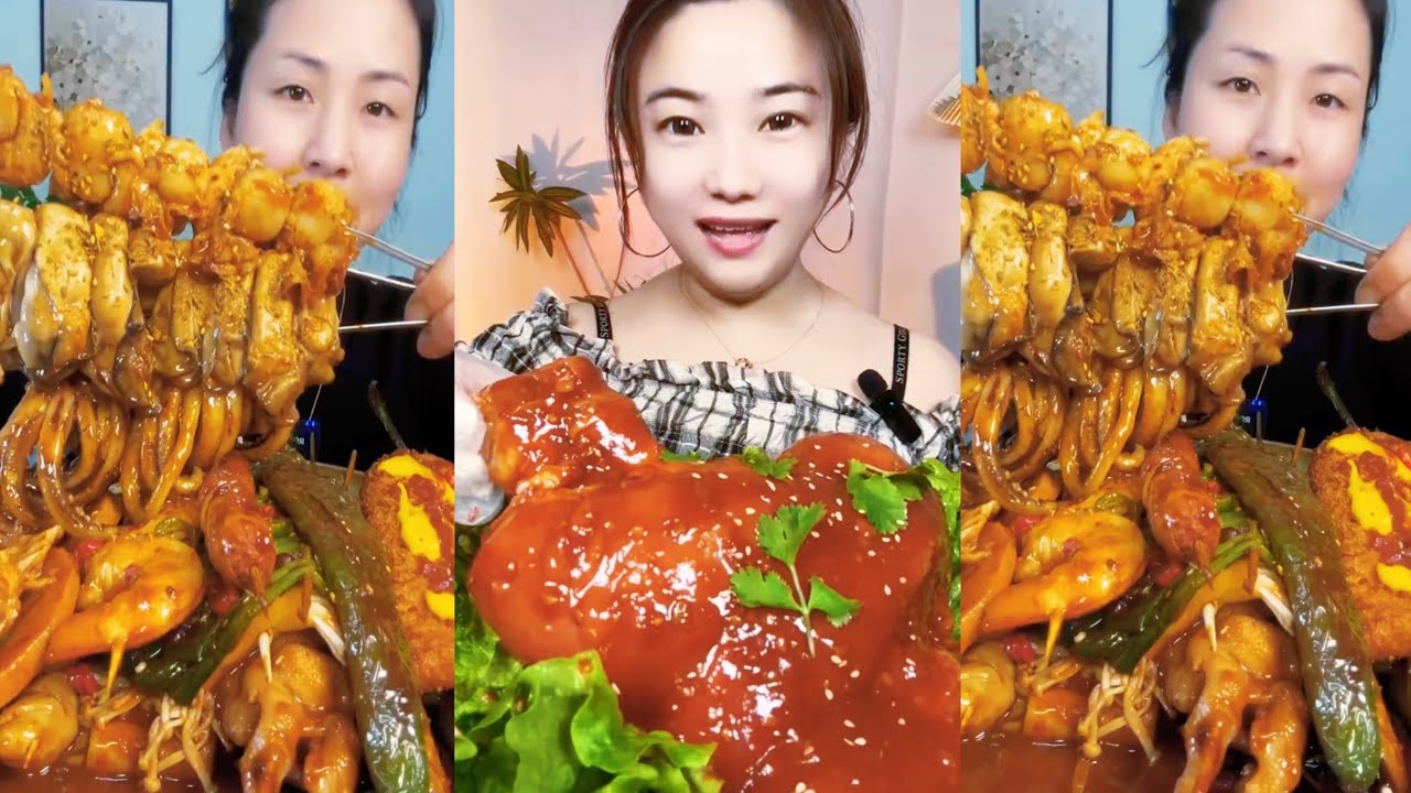 Delicious seafood salad