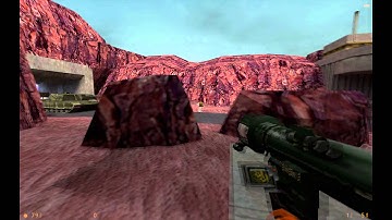 Half-Life Source "Hard" maxed graphics 4K / 2160p Walkthrough PART 24 - Alien Turret