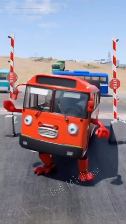 Buses Fall Gani Dance vs Crash - BeamNG.drive #funny #bus #crashdrive #beamngdrive #flxyo #bus