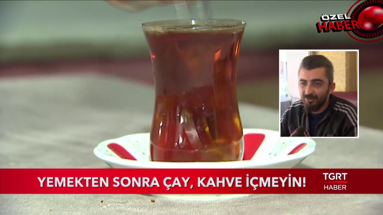 Yemekten Sonra Çay, Kahve İçmeyin! YouTube