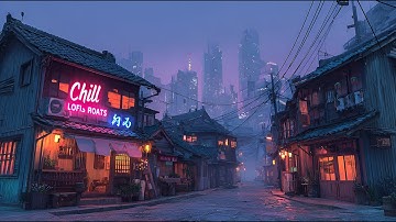 90s Lofi Chillhop 🌧️ Rainy Ambience for Late Night Study and Sleep Sessions | 12 Hour Chill Mix