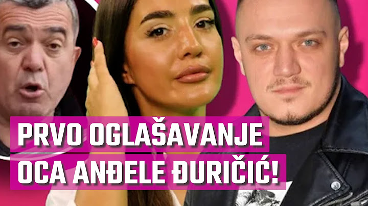 PRVO OGLAŠAVANJE OCA ANĐELE ĐURIČIĆ! Upitan za nju i Gastoza, njegove reči uzdrmaće Balkan!