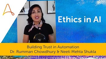 Ethics in AI with Dr. Rumman Chowdhury & Neeti Mehta Shukla | Automation Anywhere