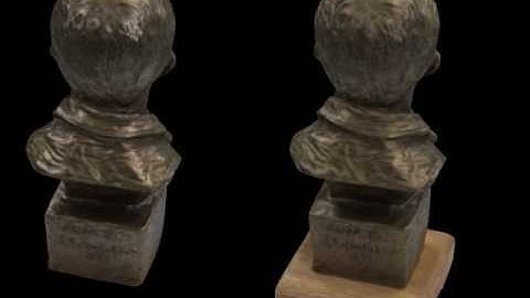 Relighting from multi-view images under a fixed illumination