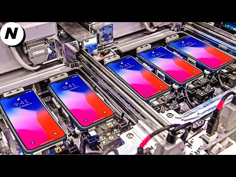 CÓMO se FABRICA el iPHONE? // 800.000 iPhones Fabricados Cada Dia