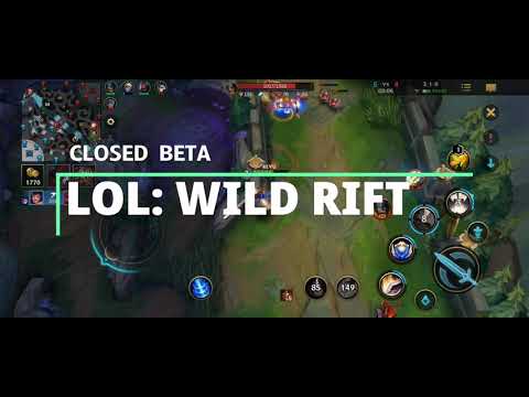 League of Legends: Wild Rift closed-beta gameplay