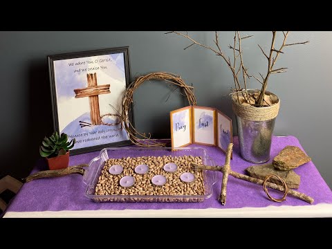 How To Make A Home Altar For Lent (For Just $10!!!)