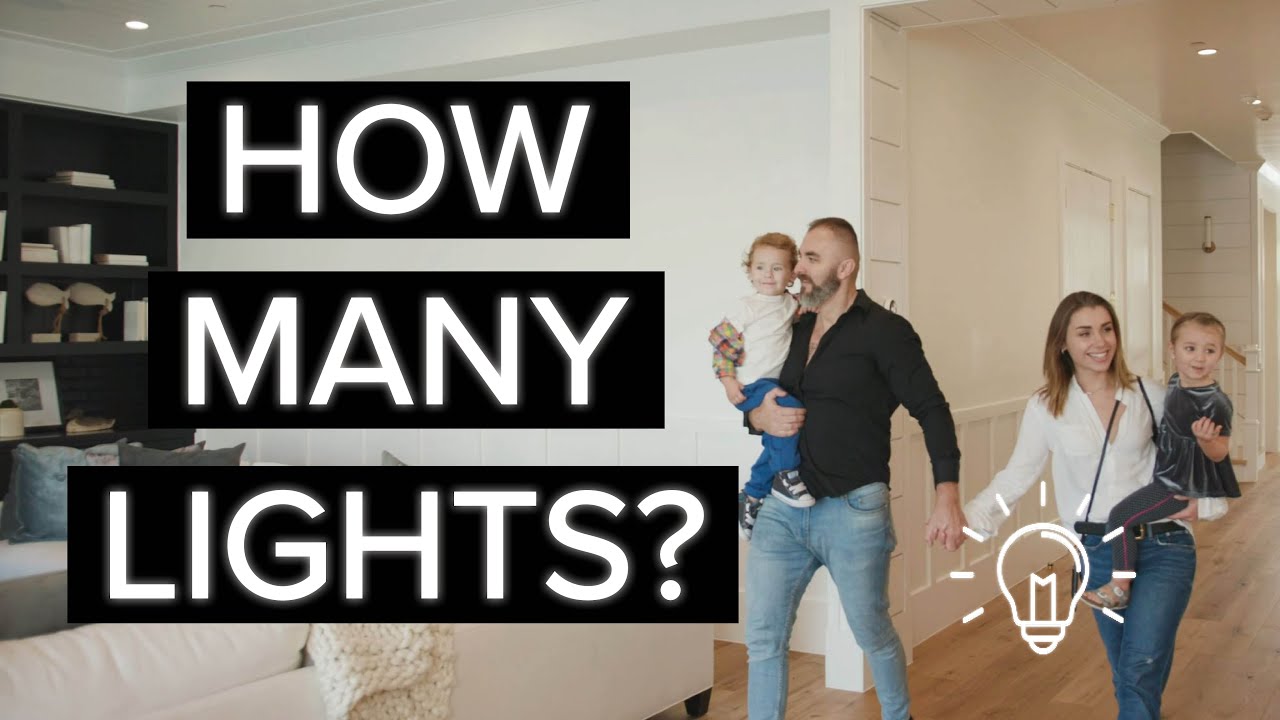 How Many Lights for A Builder Grade Home Office Vibe?