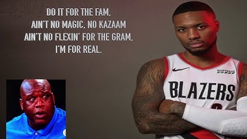 Dame D.O.L.L.A. - Reign Reign Go Away (Video Lyrics) (Shaq Diss)