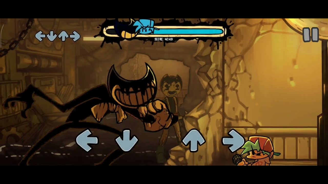 Mod FRIDAY NIGHT FUNKIN Indie Cross - Week 3 Bendy Mobile 