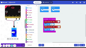 MicroBit Inchworm Servo