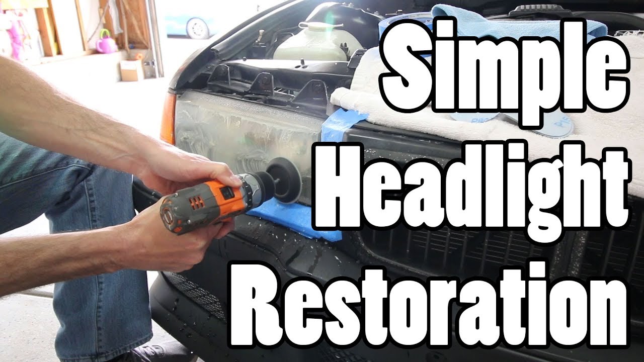 Restoring My BMW Headlights YouTube