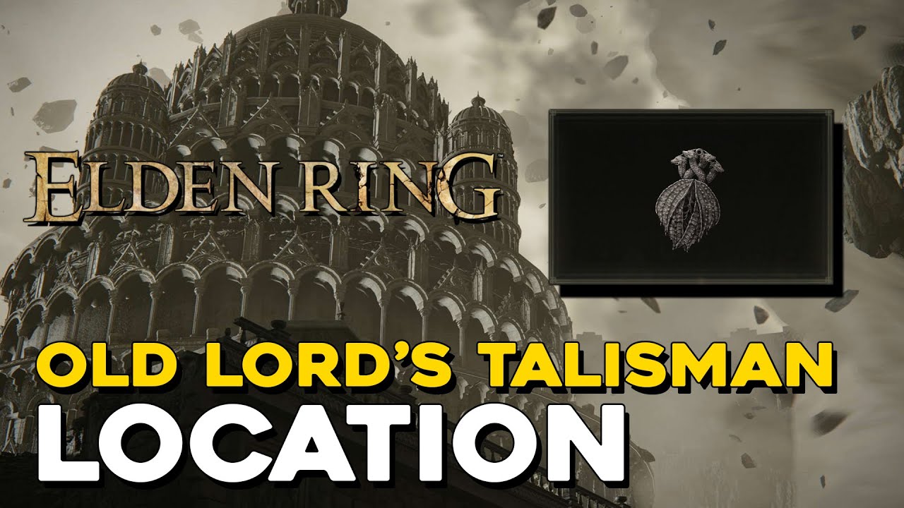 Elden Ring Radagon Icon Legendary Talisman Location (Shorter Casting Time)  