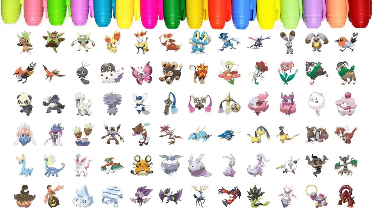 17 Pokemon Coloring Pages Kids Images, Stock Photos, 3D objects, & Vectors