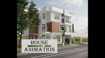 Enscape 2.8 Modern House Realistic Animation