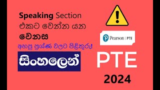 Respond to a situation and Summarize group discussion PTE Sinhala