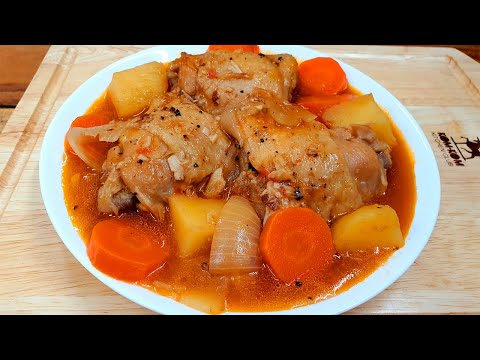 สตูไก่ สูตรทำง่าย เครื่องเทศไทยๆ แต่อร่อยระดับอินเตอร์ Chicken stew