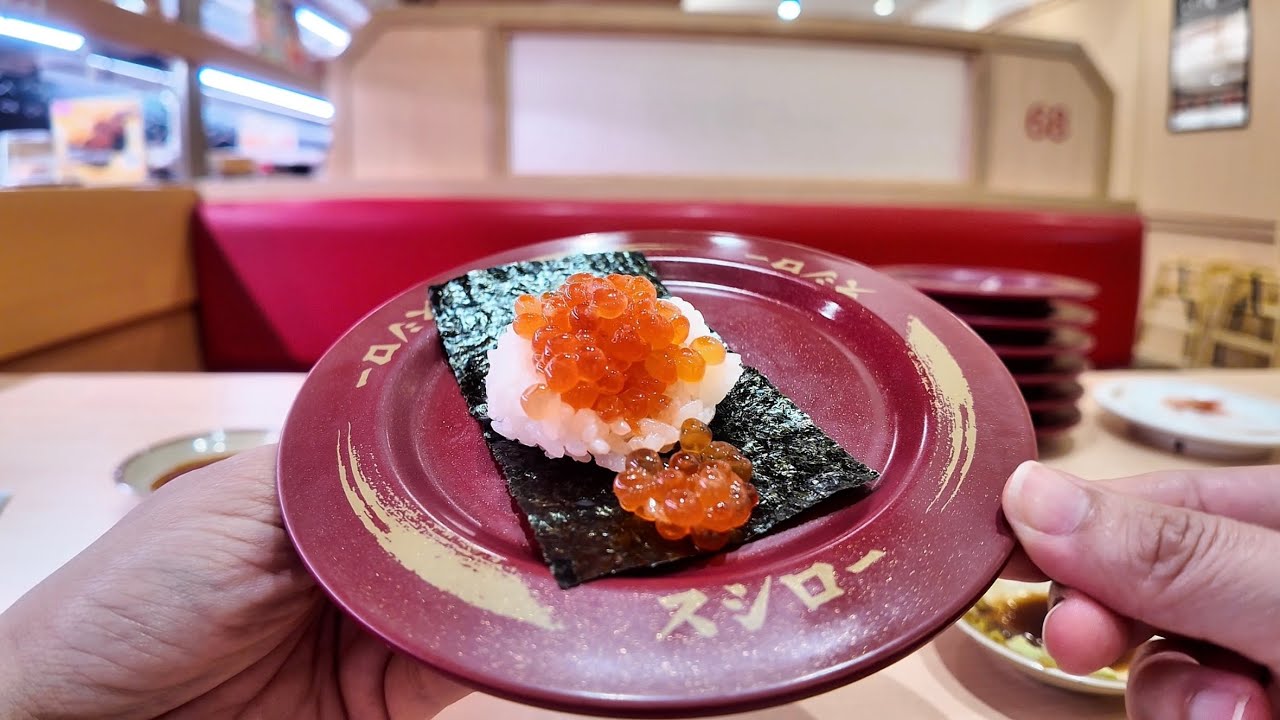 $1 Sushi 🍣 Conveyor Belt Restaurant | SUSHIRO only red plate🚨