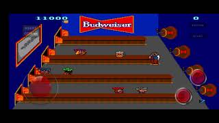 Tapper arcade gameplay (Budweiser's versión)