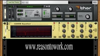 EQ'ing Low End Synths in Reason